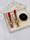 Set Son Ohui The First Geniture Lipstick Duo Holiday Edition tặng phấn nước mini