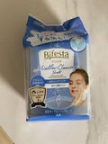 Khăn ướt tẩy trang Bifesta Cleansing Sheet britght up dưỡng ẩm sáng da nội địa Nhật