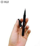 Bút kẻ mắt nước không trôi Ohui Real Color Brush Eyeliner - Màu đen #01