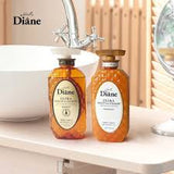 Bộ Đôi Dầu Gội & Dầu Xả Vào Nếp Thẳng Mượt, Nuôi Dưỡng Mái Tóc Moist Diane Extra Smooth &amp; Straight