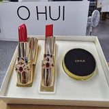 Set Son Ohui The First Geniture Lipstick Duo Holiday Edition tặng phấn nước mini