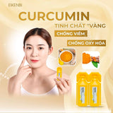 Nước Uống Tinh Chất Nghệ Nano Fucoidan Ukon Premium Liquid Eikenbi hộp 15 ống của Nhật Bản