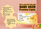 Nước Uống Tinh Chất Nghệ Nano Fucoidan Ukon Premium Liquid Eikenbi hộp 15 ống của Nhật Bản