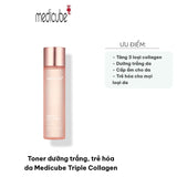 Toner dưỡng trắng, trẻ hóa da Medicube Triple Collagen