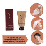 Sữa Rửa Mặt Thông Đỏ Mini Sulwhasoo - Timetreasure Extra Creamy Cleansing Foam Ex